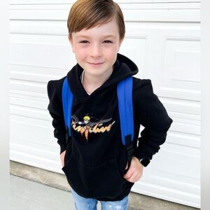 Primitive Black Hoodie with Naruto Design